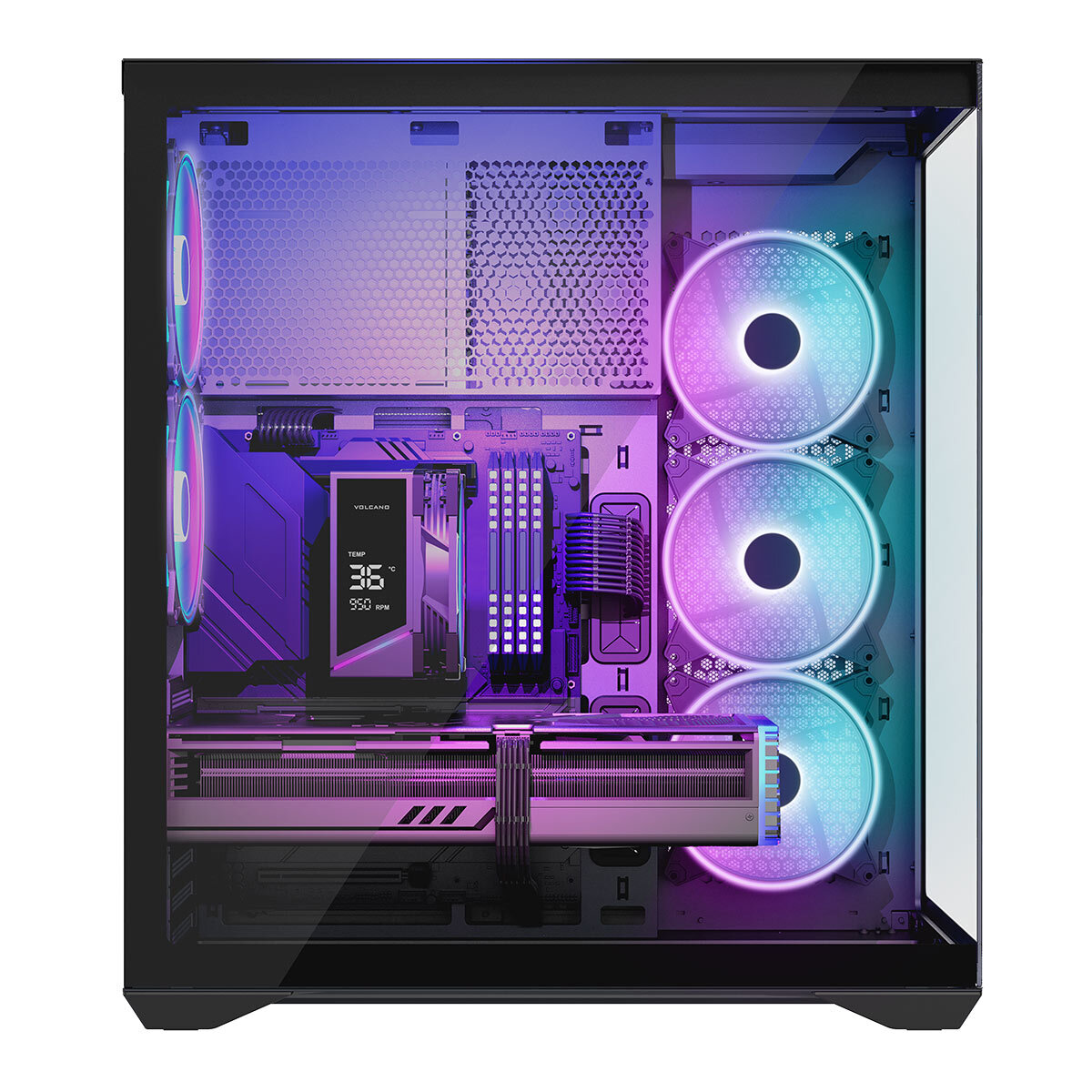 Volcano Space XL ARGB 5F Czarna