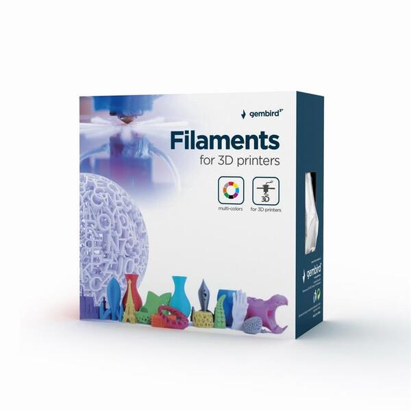 Zdjęcie produktu: Gembird Filament drukarki 3D PLA PLUS 1.75mm 1kg niebieski