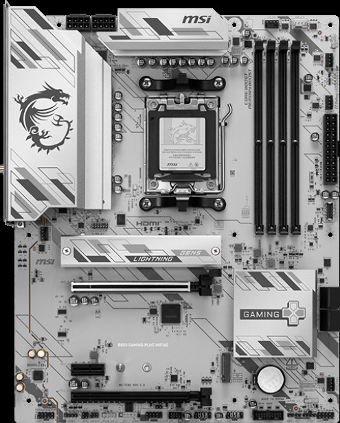 Płyta główna MSI B850 GAMING PLUS WIFI6E DDR5 AM5