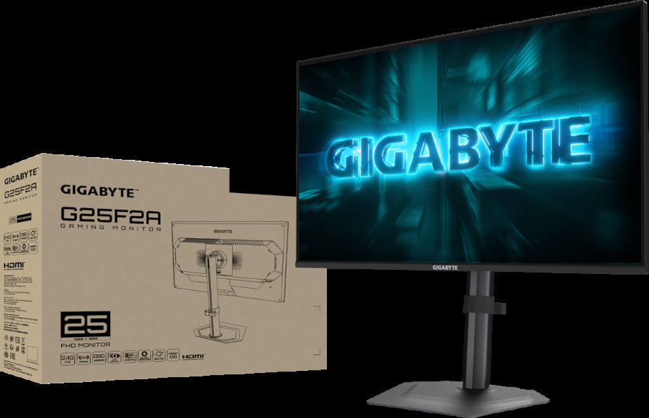 Monitor Gigabyte G25F2A 24,5