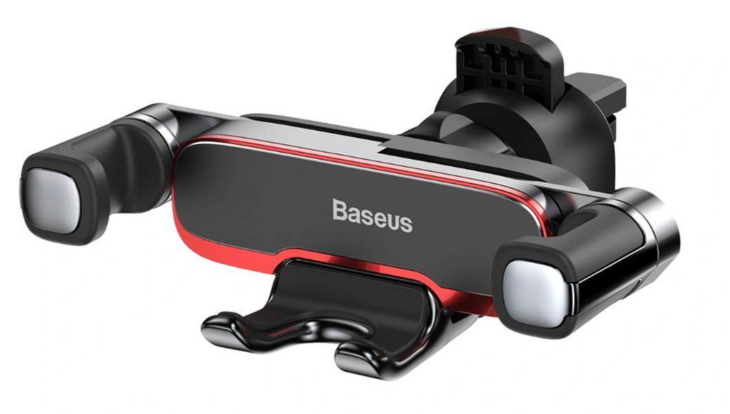 Zdjęcie produktu: Baseus Lateral Gravity uchwyt na kratkę nawiewu grawitacyjny - czarny Zdjęcie produktu: Baseus Lateral Gravity uchwyt na kratkę nawiewu grawitacyjny - czarny