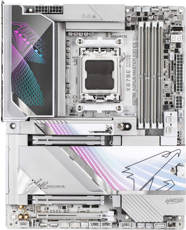 Zdjęcie produktu: Płyta główna Gigabyte X870E AORUS MASTER X3D ICE