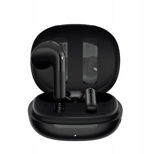 Miniatura produktu: Słuchawki douszne QCY AilyBuds E10 z ENC LDAC Hi-Res Audio IPX4 Bluetooth 5.4 - czarne