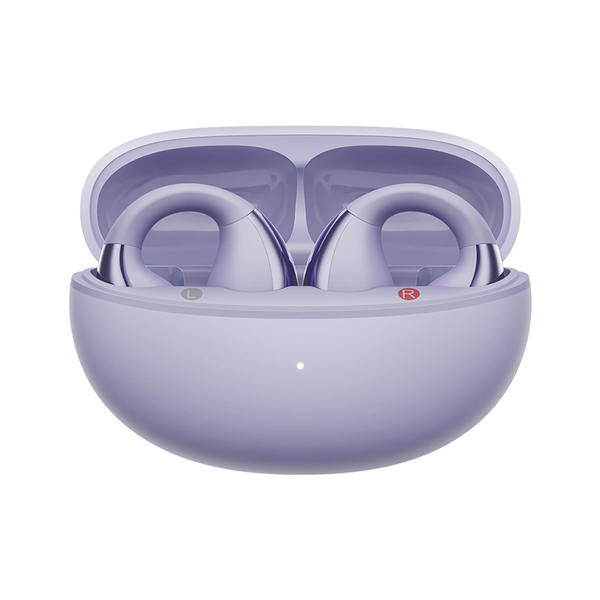 Zdjęcie produktu: Słuchawki OWS QCY Crossky C30 z klipsem IPX4 Bluetooth 5.4 - fioletowe