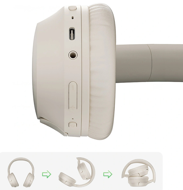 Zdjęcie produktu: Słuchawki nauszne QCY H2 Pro ENC Bluetooth 5.3 - białe Zdjęcie produktu: Słuchawki nauszne QCY H2 Pro ENC Bluetooth 5.3 - białe