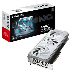 Miniatura produktu: Gigabyte Radeon RX 9070 XT GAMING OC ICE 16GB PCI-E GDDR6 GV-R907XGAMINGOCICE-16GD)