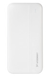 Powerbank Wozinsky Li-Po 10000mAh 2 x USB biały 10W (WPBWE1)