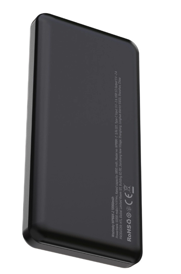 Zdjęcie produktu: Powerbank Wozinsky Wpower WPBBK-2 10000mAh 10W - czarny Zdjęcie produktu: Powerbank Wozinsky Wpower WPBBK-2 10000mAh 10W - czarny