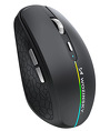 Mysz bezprzewodowa Wozinsky WMGK-1132 podświetlana RGB - czarna
