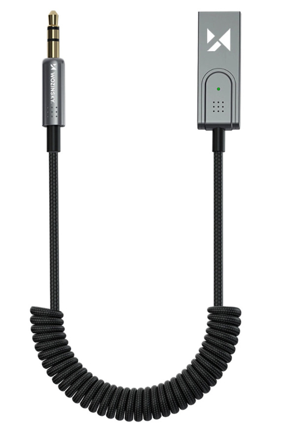 Adapter audio Wozinsky WTODB Bluetooth 5.3 / AUX odbiornik dźwięku Adapter audio Wozinsky WTODB Bluetooth 5.3 / AUX odbiornik dźwięku