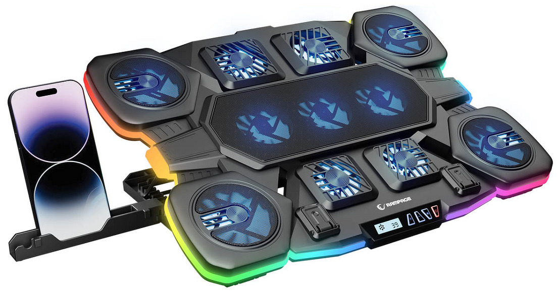 Zdjęcie produktu: Podstawka chłodząca pod laptopa Rampage Glacier 14