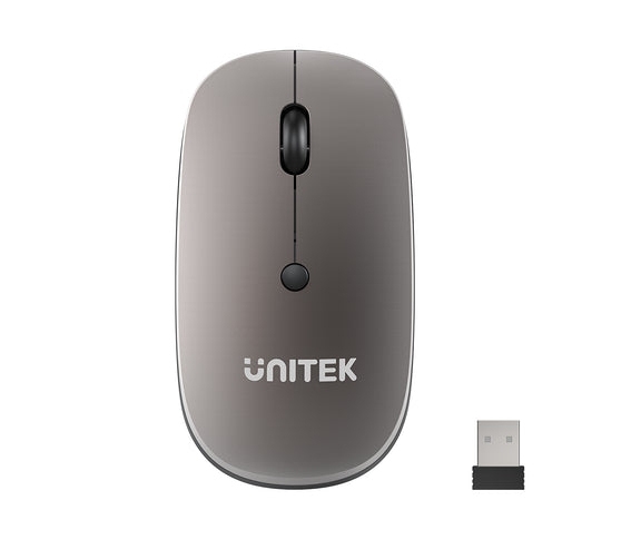 Mysz bezprzewodowa Unitek optyczna biurowa 2.4GHz