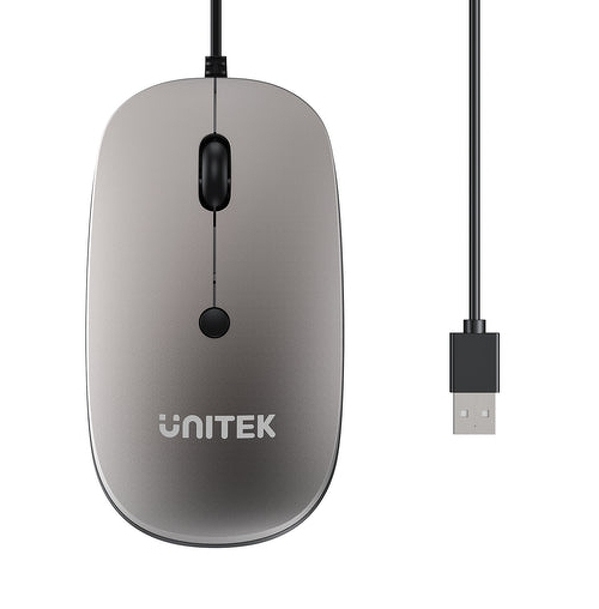 Zdjęcie produktu: Mysz przewodowa Unitek optyczna biurowa SlimTrack Zdjęcie produktu: Mysz przewodowa Unitek optyczna biurowa SlimTrack