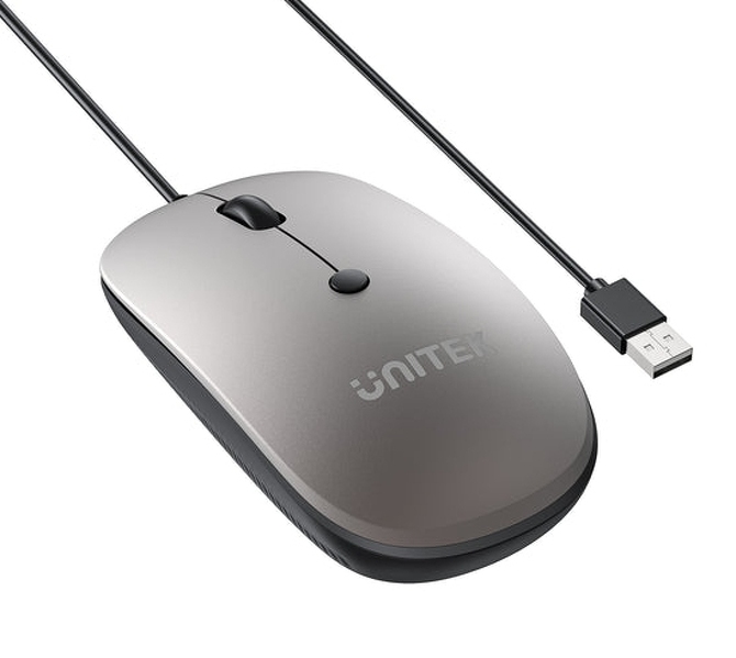 Zdjęcie produktu: Mysz przewodowa Unitek optyczna biurowa SlimTrack Zdjęcie produktu: Mysz przewodowa Unitek optyczna biurowa SlimTrack