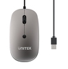 Mysz przewodowa Unitek optyczna biurowa SlimTrack