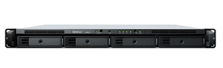 Serwer plików Synology RS822+ 4-bay, 4-core 2.2 GHz AMD Ryzen V1500B, 16 GB DDR4 ECC SODIMM, 4xGbE LAN, 2xUSB 3.2.1. 1xPCIe, 1x eSATA