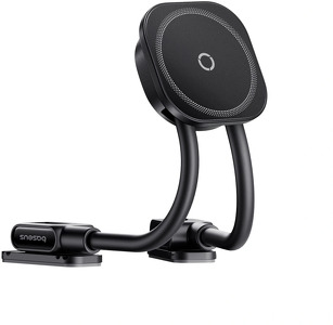 Miniatura produktu: Samochodowy uchwyt magnetyczny Baseus PrimeTrip C03s kompatybilny z MagSafe na deskę rozdzielczą przyklejany - czarny