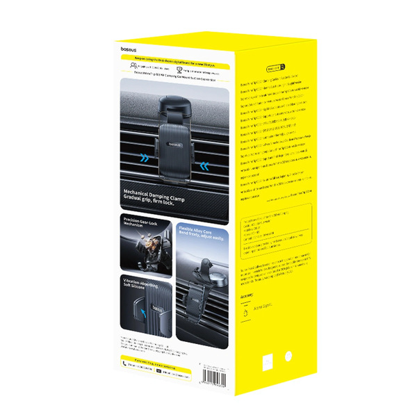 Zdjęcie produktu: Samochodowy uchwyt Baseus PrimeTrip C03 z przyssawką na deskę rozdzielczą Zdjęcie produktu: Samochodowy uchwyt Baseus PrimeTrip C03 z przyssawką na deskę rozdzielczą