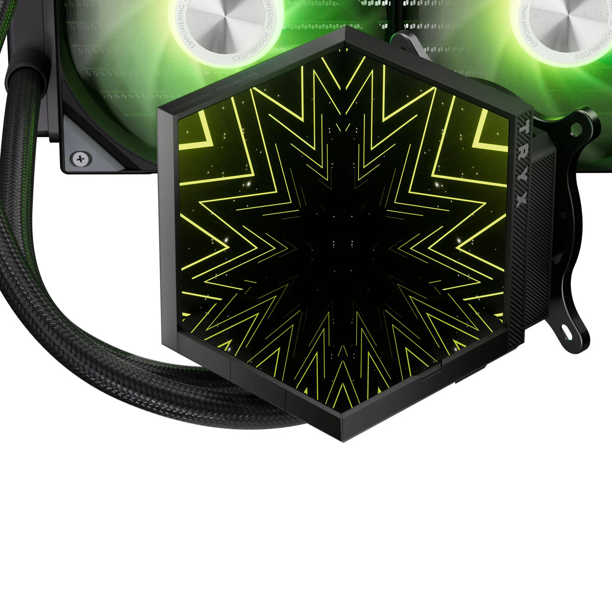 Chłodzenie wodne Tryx Stage 360mm Black wyświetlacz Dual IPS Chłodzenie wodne Tryx Stage 360mm Black wyświetlacz Dual IPS