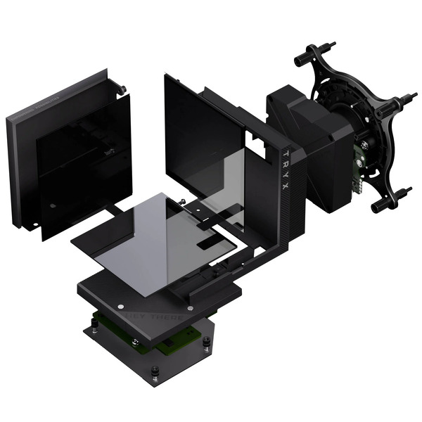 Zdjęcie produktu: Chłodzenie wodne Tryx Stage 360mm Black wyświetlacz Dual IPS Zdjęcie produktu: Chłodzenie wodne Tryx Stage 360mm Black wyświetlacz Dual IPS