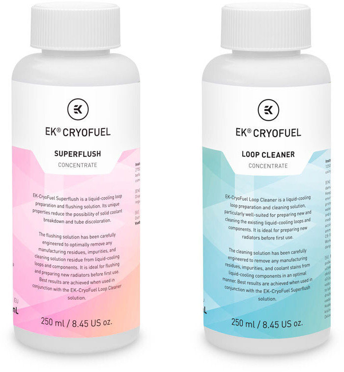 EK-CryoFuel Loop Cleaner + Superflush (Concentrate 250mL)