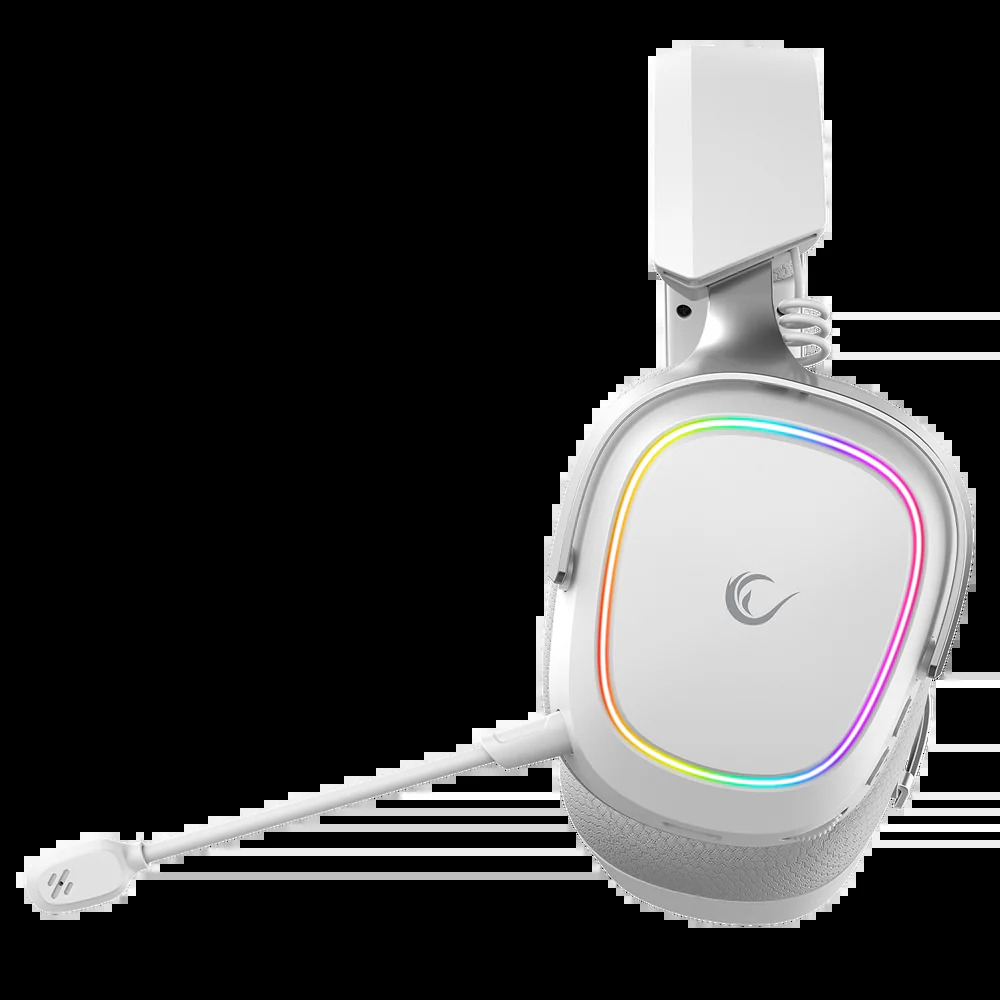 Słuchawki bezprzewodowe Rampage RETSU białe