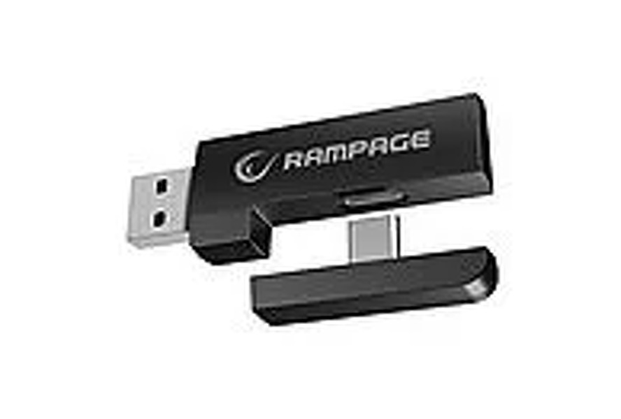 Zdjęcie produktu: Słuchawki bezprzewodowe Rampage RETSU czarne