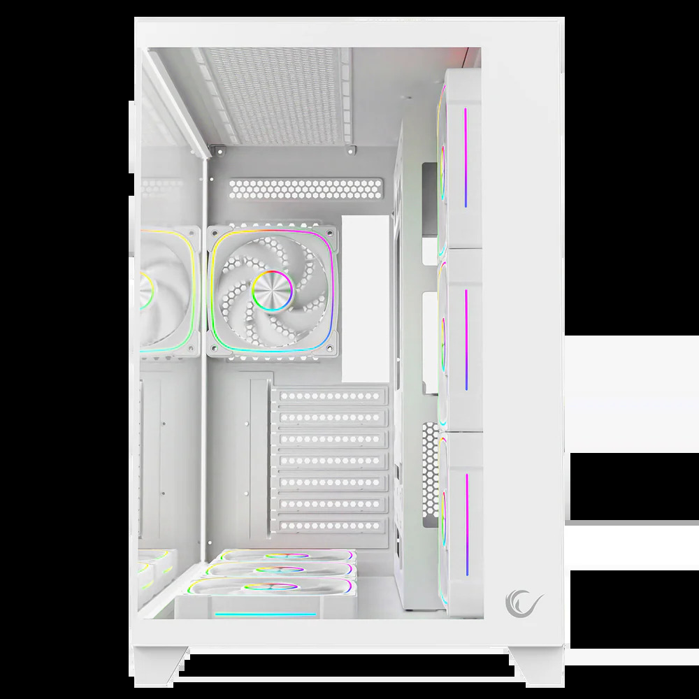 Obudowa komputerowa Rampage SEALITE 7x wentylator PWM Biała