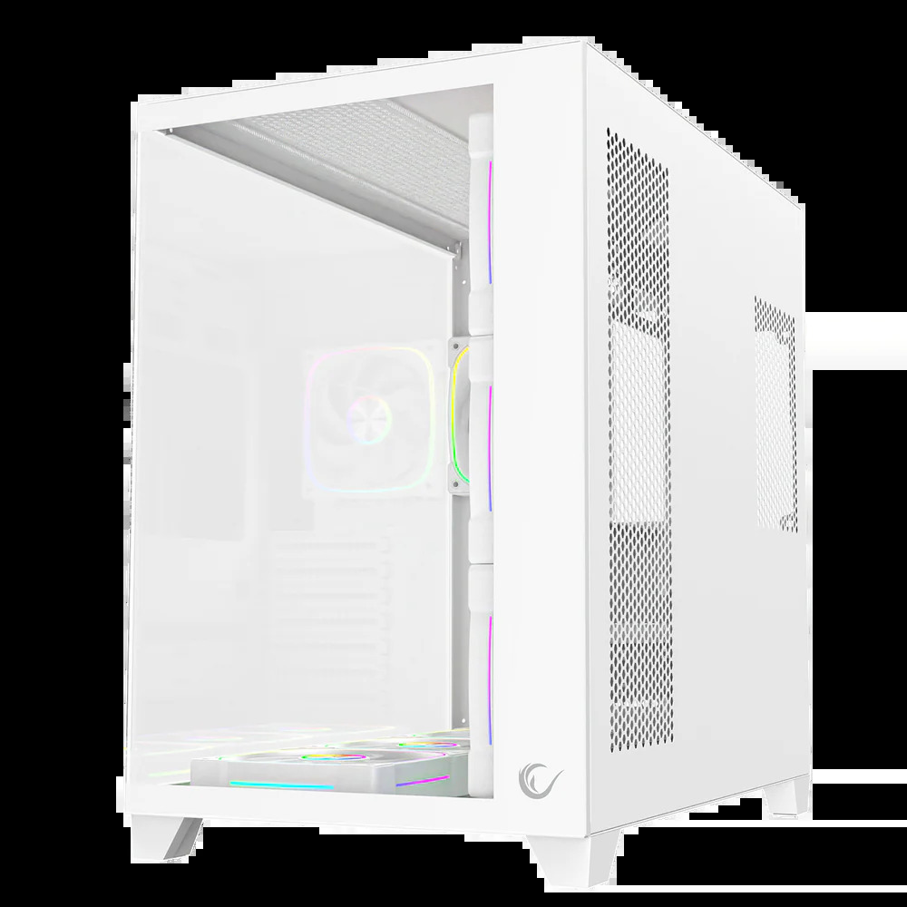 Obudowa komputerowa Rampage SEALITE 7x wentylator PWM Biała