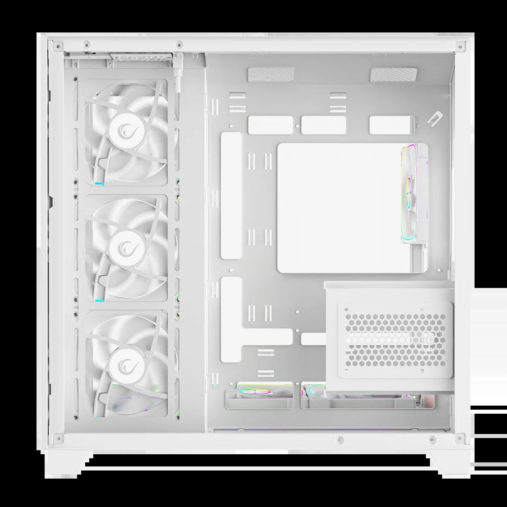 Obudowa komputerowa Rampage SEALITE 7x wentylator PWM Biała
