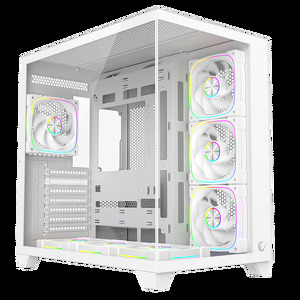 Miniatura produktu: Obudowa komputerowa Rampage SEALITE 7x wentylator PWM Biała