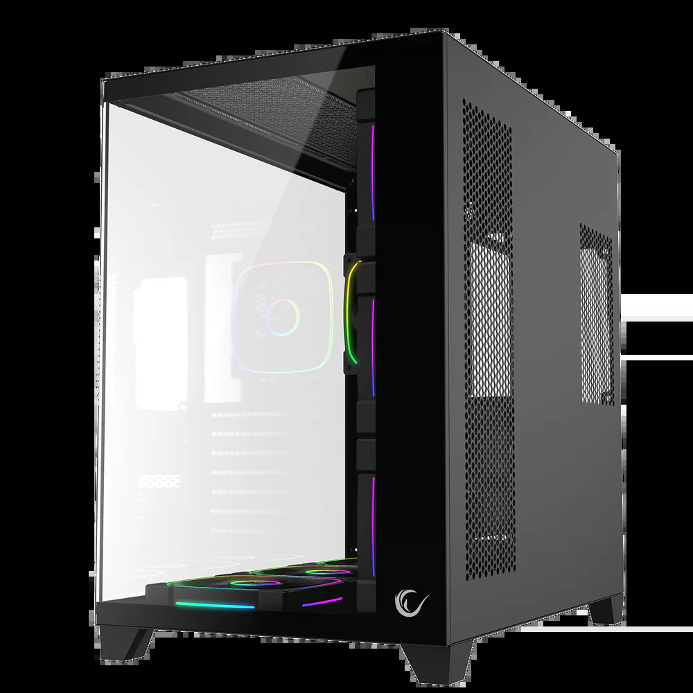 Obudowa komputerowa Rampage SEALITE 7x wentylator PWM Czarna