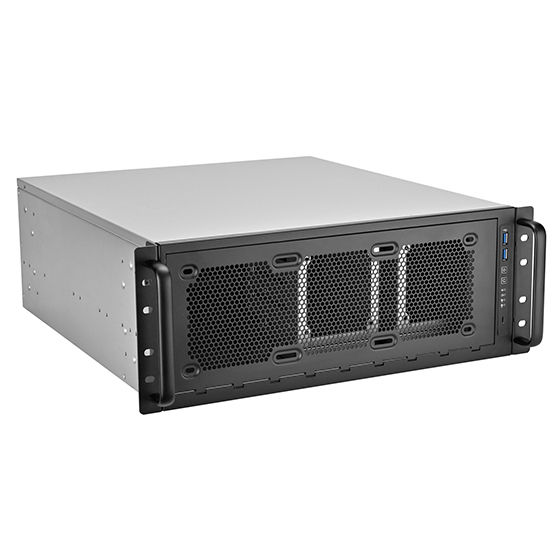Obudowa serwerowa Rack SilverStone Rackmount 4U SST-RM45-360 czarna