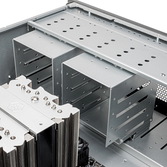 Obudowa serwerowa Rack SilverStone Rackmount 4U SST-RM45-360 czarna