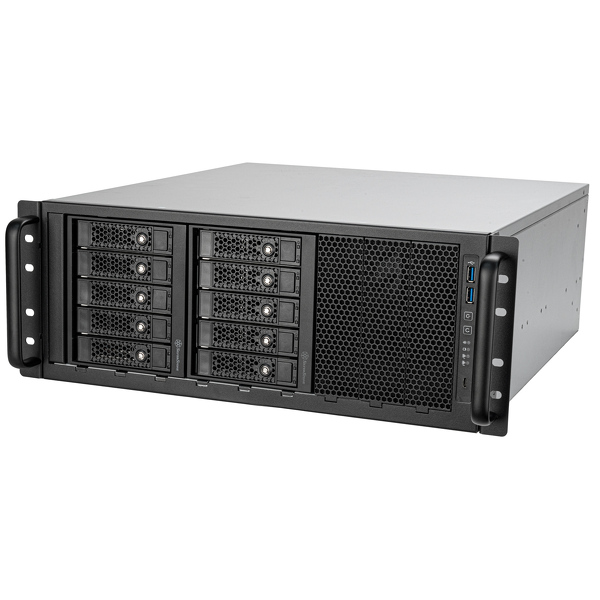 Zdjęcie produktu: Obudowa serwerowa Rack SilverStone Rackmount 4U SST-RM45-360 czarna