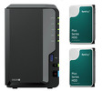 Serwer plików Synology DS225+ 2-bay, 2 x Dysk Synology HAT3320-8T 8TB 512MB 7200 obr./min Bundle