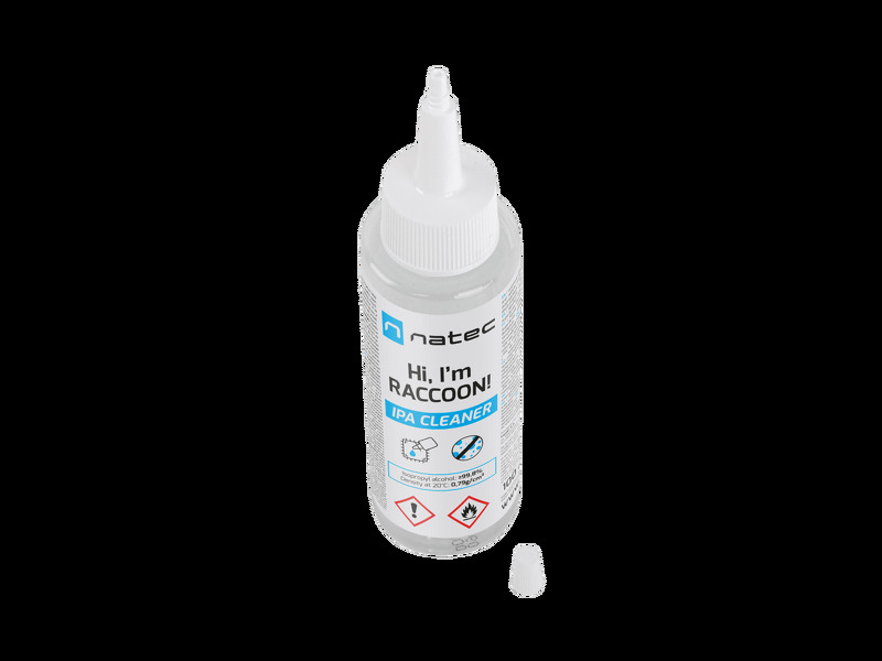 Zdjęcie produktu: Alkohol izopropylowy Natec Racoon IPA Cleaner spray 250ML Zdjęcie produktu: Alkohol izopropylowy Natec Racoon IPA Cleaner spray 250ML