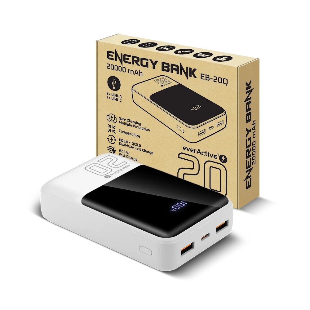 Powerbank everActive Energy Bank EB-20Q 22,5W 20000mAh