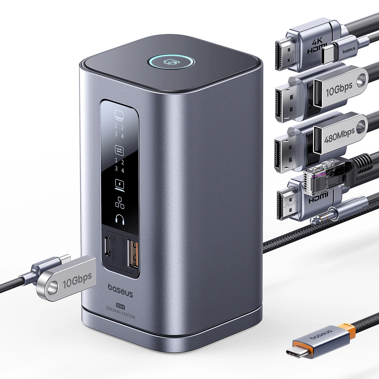 Stacja dokująca Baseus Spacemate RD1 hub 11w1 USB-C