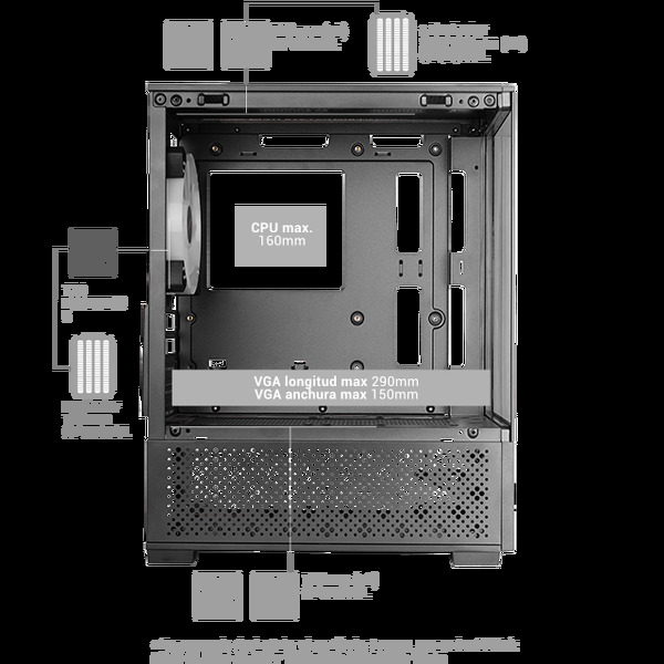 Zdjęcie produktu: Tacens Mars MC-SE2 1xFRGB mATX