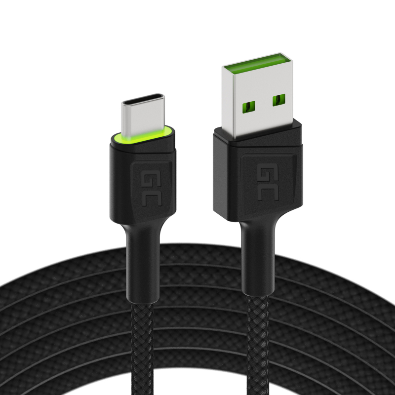 Kabel USB-C1,2m LED z szybkim ładowaniem Ultra Charge, Quick Charge 3.0 Kabel USB-C1,2m LED z szybkim ładowaniem Ultra Charge, Quick Charge 3.0