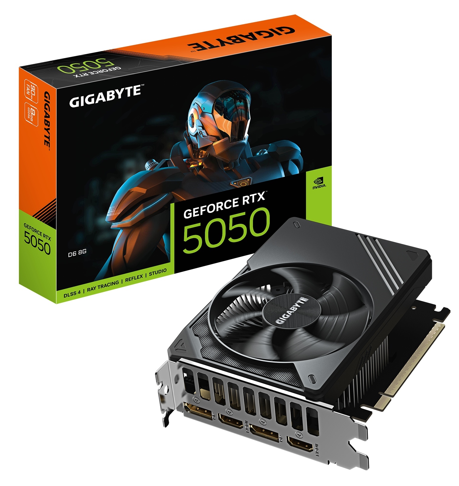Gigabyte GeForce RTX 5050 D6 8GB GDDR6 DLSS 4