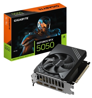 Miniatura produktu: Gigabyte GeForce RTX 5050 D6 8GB GDDR6 DLSS 4 (GV-N5050D6-8GD)