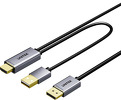 Miniatura zdjęcia: Kabel Unitek HDMI do DisplayPort 4K z zasilaniem USB-A 4K@60Hz 1,8 m Miniatura zdjęcia: Kabel Unitek HDMI do DisplayPort 4K z zasilaniem USB-A 4K@60Hz 1,8 m