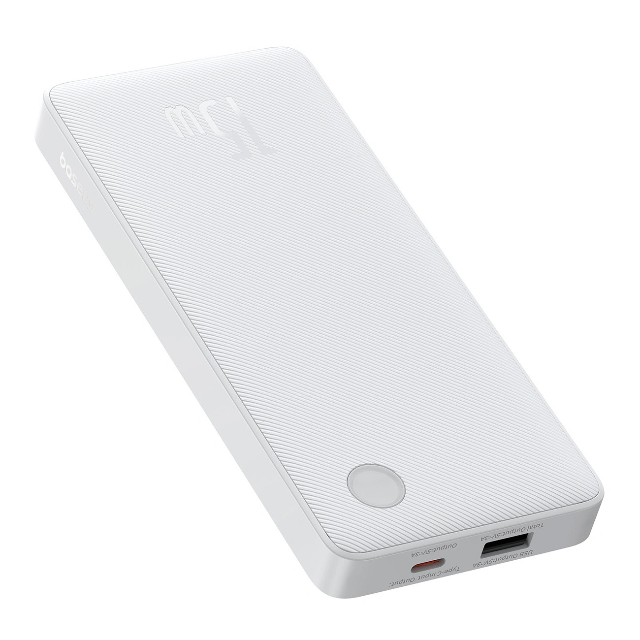 Powerbank Baseus Airpow Lite 10000mAh 15W z kablem USB-A - USB-C 30cm