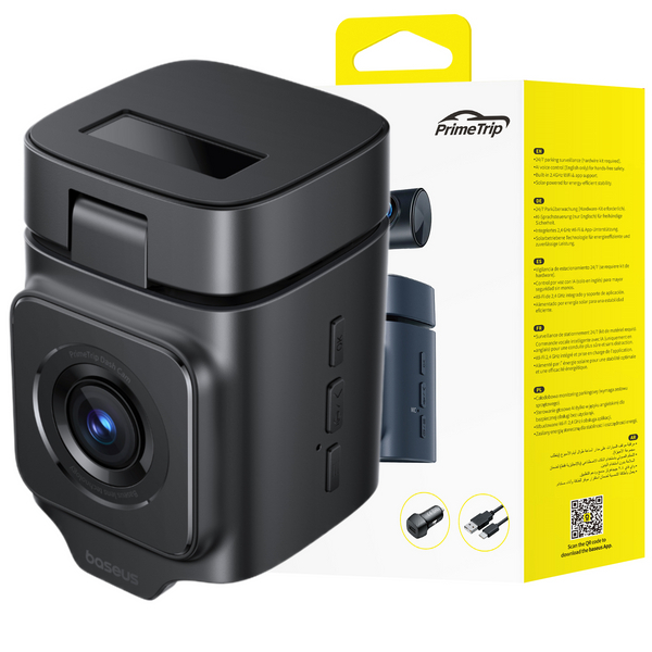 Kamera samochodowa Baseus PrimeTrip VD1 wideorejestrator 2K+1080p