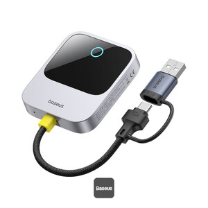 Miniatura produktu: Adapter CarPlay Baseus SafeJourney Series bezprzewodowy - szary