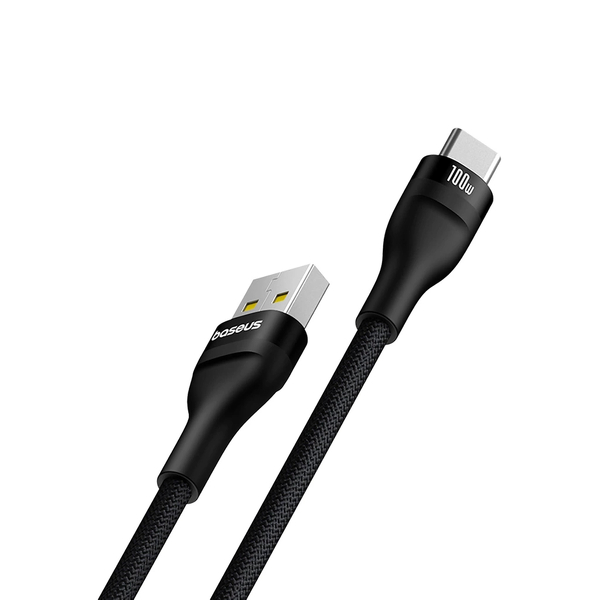 Zdjęcie produktu: Kabel przewód USB-A / USB-C 200cm Baseus Flash 2 100W - czarny