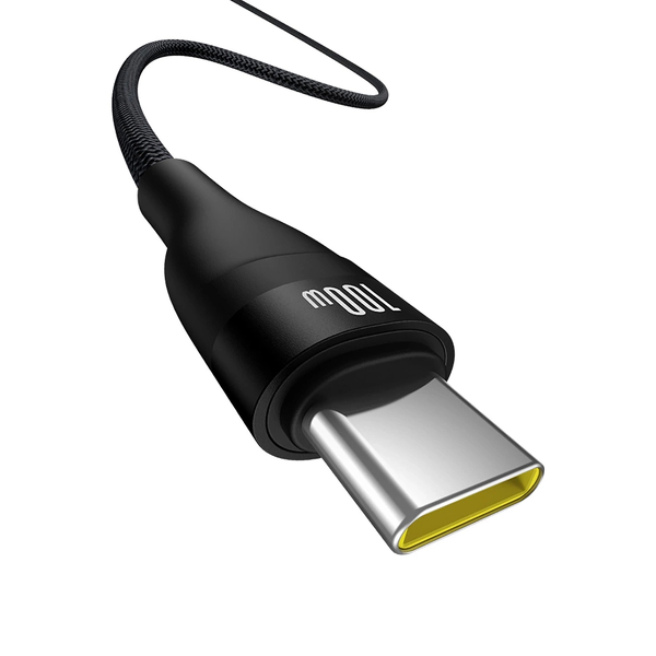 Zdjęcie produktu: Kabel przewód USB-A / USB-C 100cm Baseus Flash 2 100W - czarny