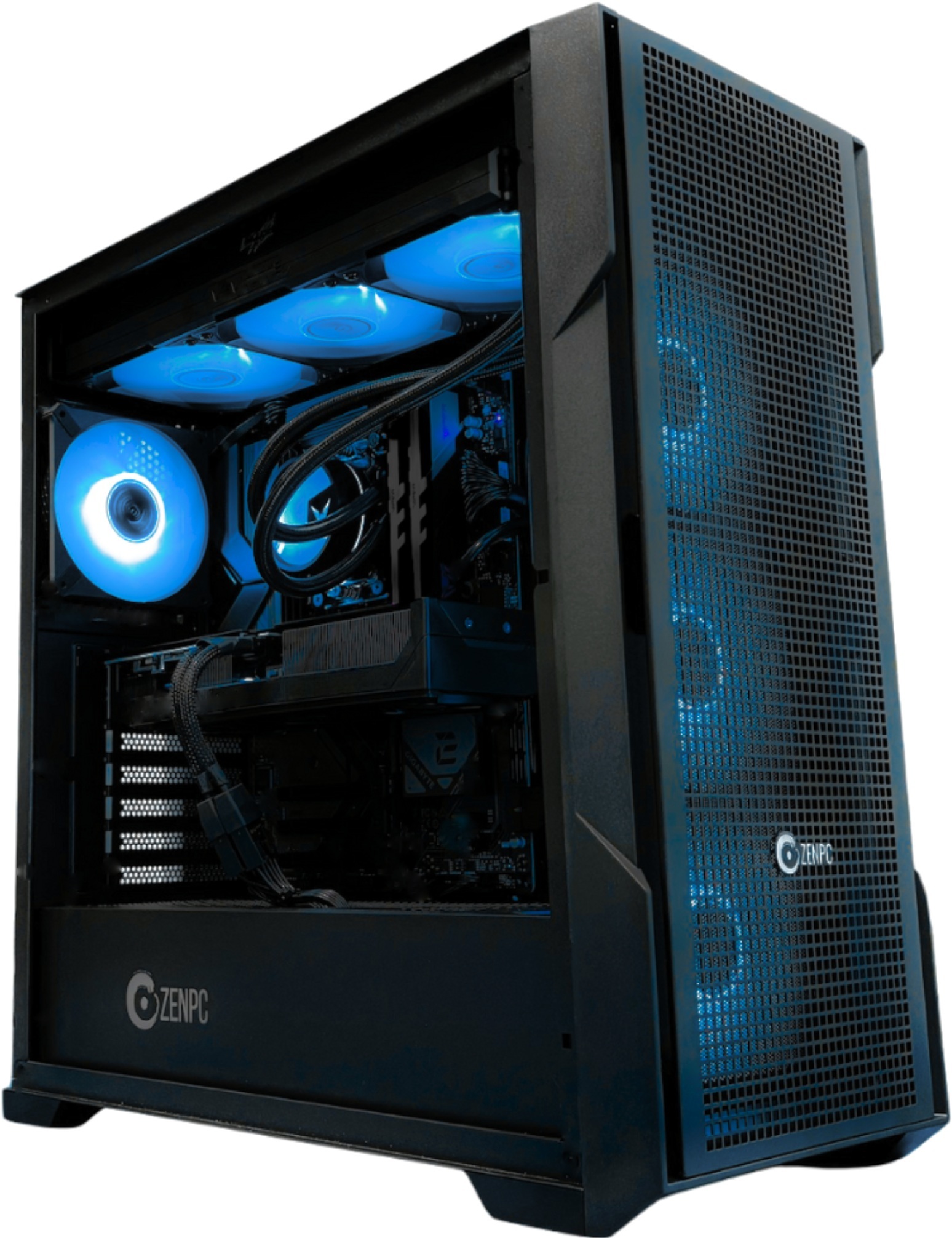 ZENPC Gaming Intel Ultra 7 265KF RTX5070Ti 2TB 64GB ARGB DLSS 4